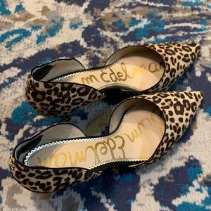 Sam Edelman Cheetah Print Heels. Great Condition. Like new